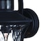 Vaxcel Abigail 7.5-in. W 1 Light Black Motion Sensor Dusk to Dawn Outdoor Wall Lantern with Clear Glass T0594 - alternate 8